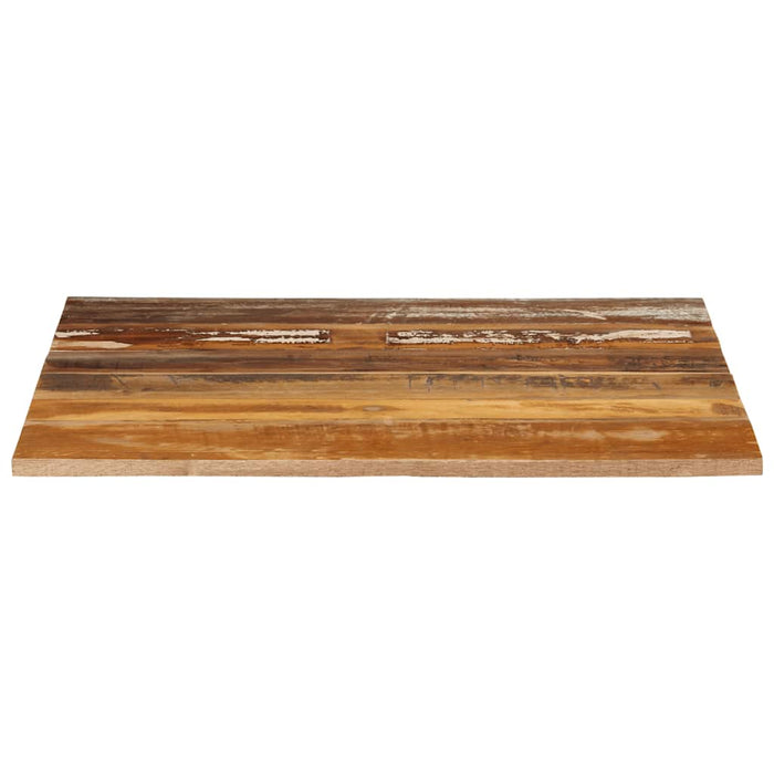Blat de masă pătrat, 70 x 70 cm, lemn masiv reciclat, 15-16 mm - WALTI WALTI