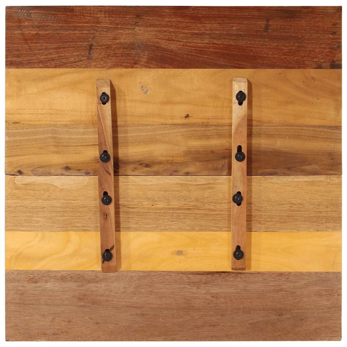 Blat de masă pătrat, 70 x 70 cm, lemn masiv reciclat, 15-16 mm - WALTI WALTI
