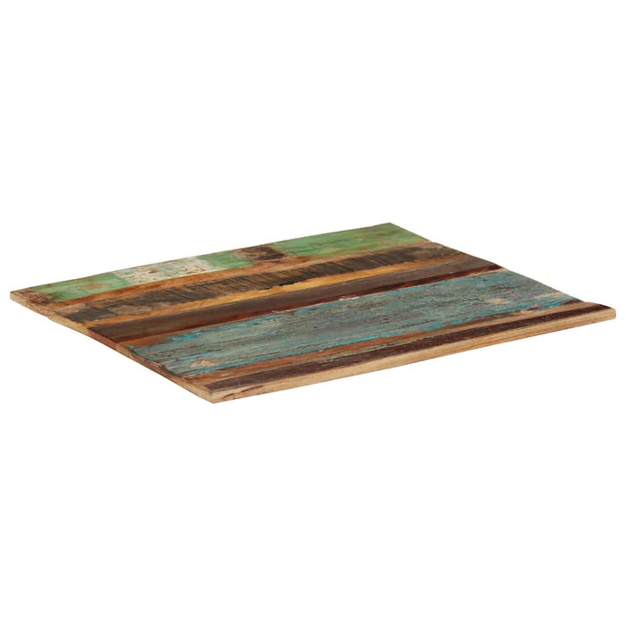 Blat masă dreptunghiular 70x80 cm lemn masiv reciclat 15-16 mm - WALTI WALTI
