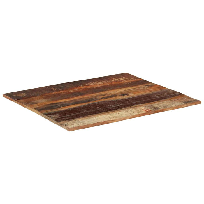 Blat masă dreptunghiular 70x80 cm lemn masiv reciclat 15-16 mm - WALTI WALTI