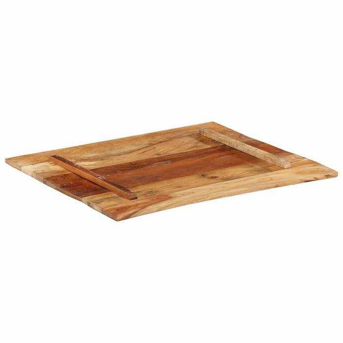 Blat masă dreptunghiular 70x80 cm lemn masiv reciclat 15-16 mm - WALTI WALTI