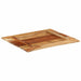 Blat masă dreptunghiular 70x80 cm lemn masiv reciclat 15-16 mm - WALTI WALTI