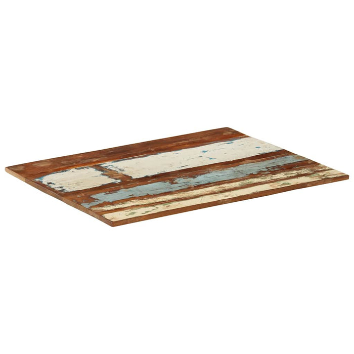 Blat masă dreptunghiular 70x90 cm lemn masiv reciclat 15-16 mm - WALTI WALTI