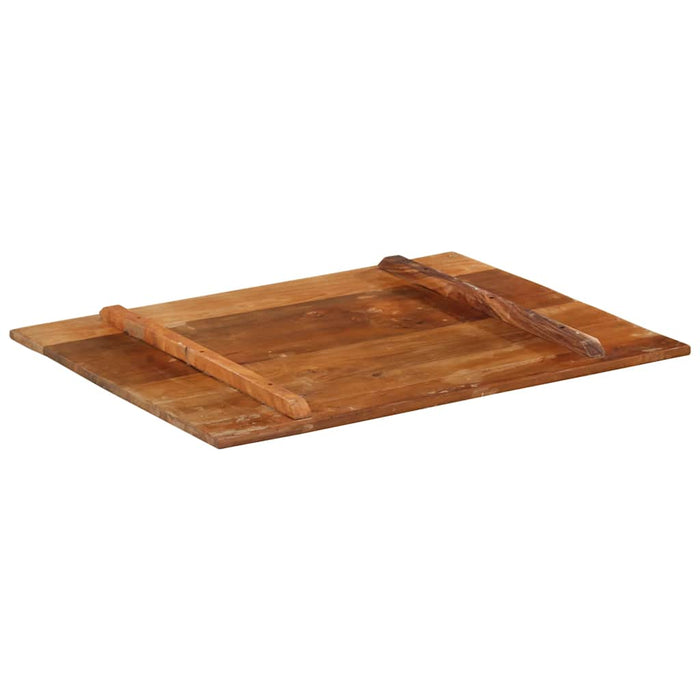 Blat masă dreptunghiular 70x90 cm lemn masiv reciclat 15-16 mm - WALTI WALTI