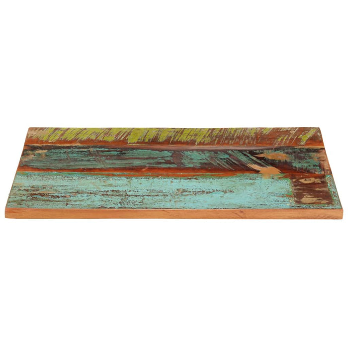 Blat masă dreptunghiular 60x80 cm lemn masiv reciclat 25-27 mm - WALTI WALTI