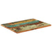Blat masă dreptunghiular 60x80 cm lemn masiv reciclat 25-27 mm - WALTI WALTI