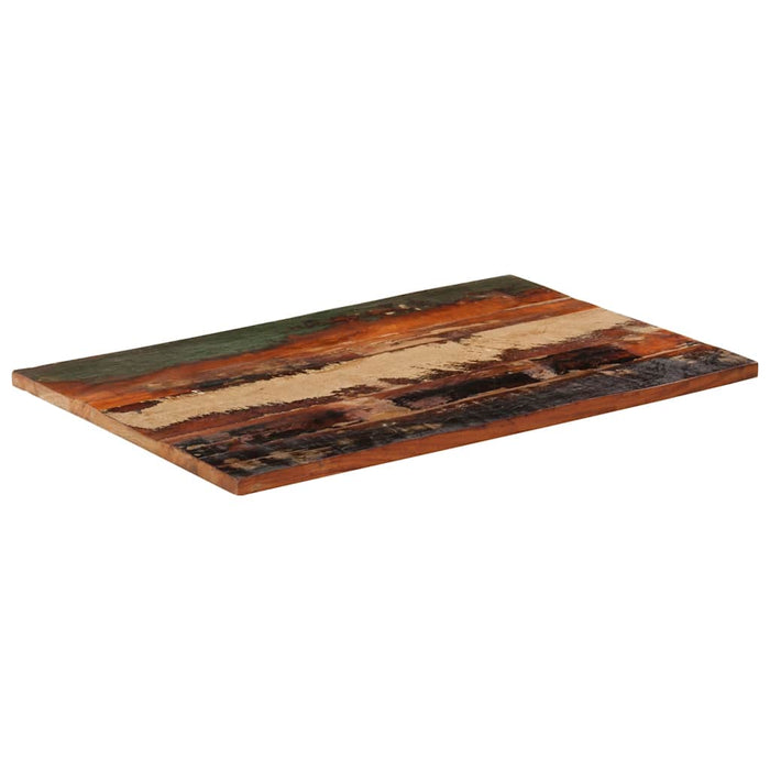 Blat masă dreptunghiular 60x90 cm lemn masiv reciclat 25-27 mm - WALTI WALTI