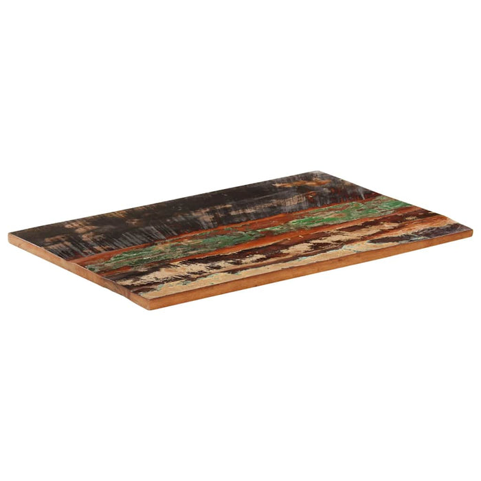 Blat masă dreptunghiular 60x90 cm lemn masiv reciclat 25-27 mm - WALTI WALTI