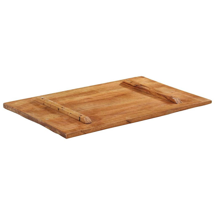 Blat masă dreptunghiular 60x90 cm lemn masiv reciclat 25-27 mm - WALTI WALTI