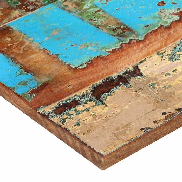 Blat masă dreptunghiular 60x90 cm lemn masiv reciclat 25-27 mm - WALTI WALTI