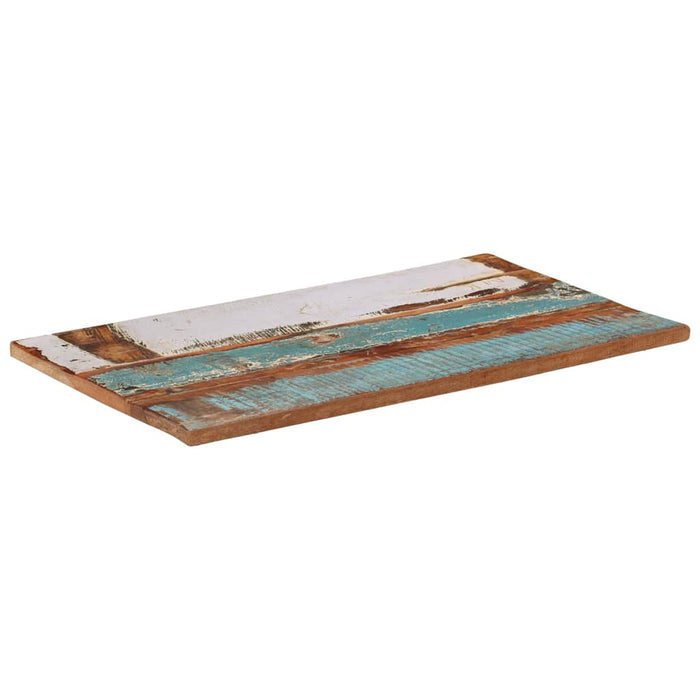 Blat masă dreptunghiular 60x100 cm lemn masiv reciclat 25-27 mm - WALTI WALTI