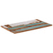 Blat masă dreptunghiular 60x100 cm lemn masiv reciclat 25-27 mm - WALTI WALTI