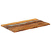 Blat masă dreptunghiular 60x100 cm lemn masiv reciclat 25-27 mm - WALTI WALTI