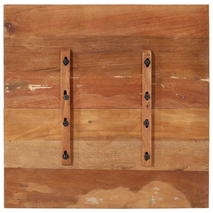 Blat de masă pătrat, 70 x 70 cm, lemn masiv reciclat, 25-27 mm - WALTI WALTI