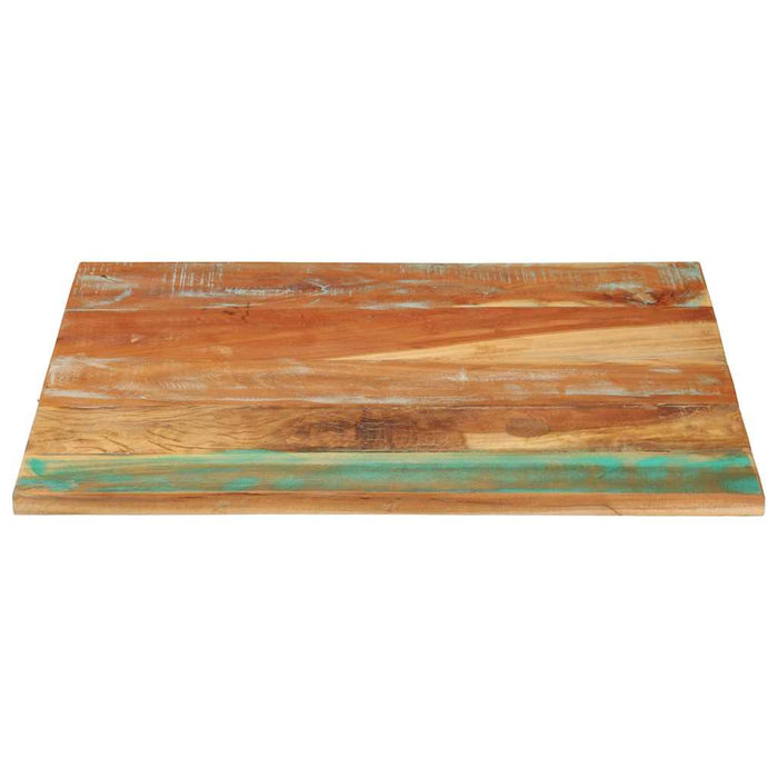 Blat masă dreptunghiular 70x80 cm lemn masiv reciclat 25-27 mm - WALTI WALTI