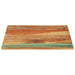 Blat masă dreptunghiular 70x80 cm lemn masiv reciclat 25-27 mm - WALTI WALTI