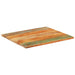 Blat masă dreptunghiular 70x80 cm lemn masiv reciclat 25-27 mm - WALTI WALTI