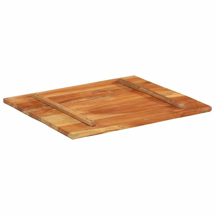 Blat masă dreptunghiular 70x80 cm lemn masiv reciclat 25-27 mm - WALTI WALTI
