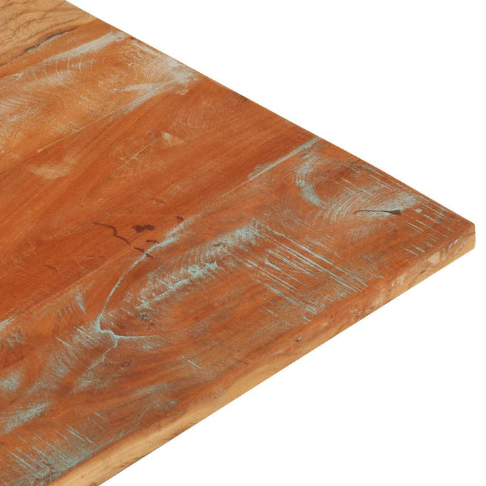Blat masă dreptunghiular 70x80 cm lemn masiv reciclat 25-27 mm - WALTI WALTI