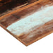 Blat de masă pătrat, 80 x 80 cm, lemn masiv reciclat, 25-27 mm - WALTI WALTI