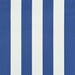 Copertină retractabilă, albastru și alb, 100 x 150 cm - WALTI WALTI