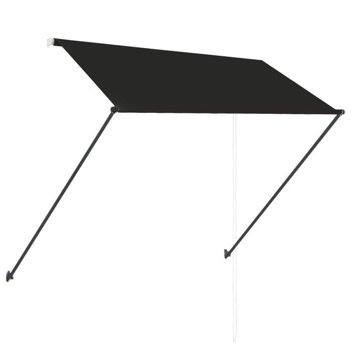 Copertină retractabilă cu LED, antracit, 250 x 150 cm - WALTI WALTI