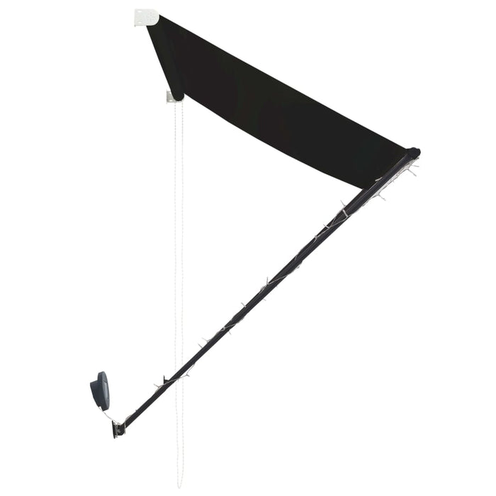 Copertină retractabilă cu LED, antracit, 300 x 150 cm WALTI