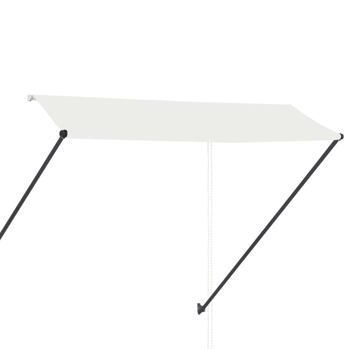 Copertină retractabilă cu LED, crem, 300 x 150 cm WALTI