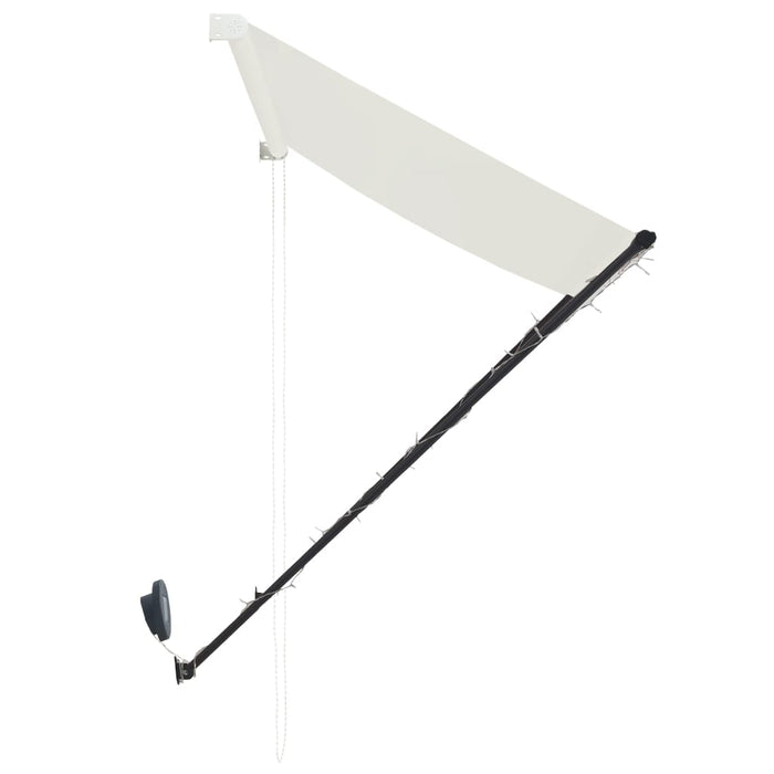 Copertină retractabilă cu LED, crem, 300 x 150 cm WALTI