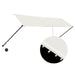 Copertină retractabilă cu LED, crem, 350 x 150 cm - WALTI WALTI