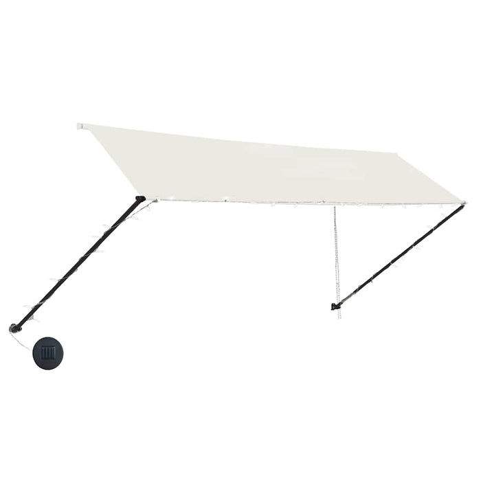 Copertină retractabilă cu LED, crem, 350 x 150 cm - WALTI WALTI