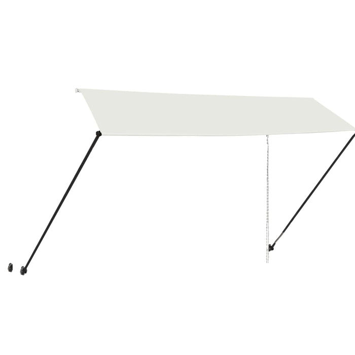 Copertină retractabilă cu LED, crem, 350 x 150 cm - WALTI WALTI