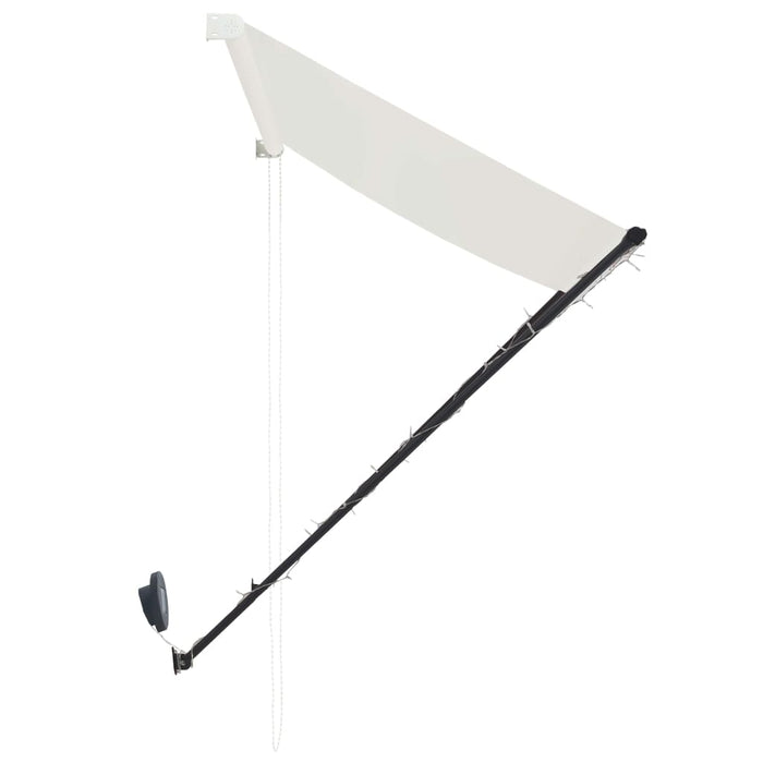 Copertină retractabilă cu LED, crem, 350 x 150 cm - WALTI WALTI