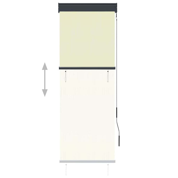 Jaluzea tip rulou de exterior, crem, 60 x 250 cm - WALTI WALTI