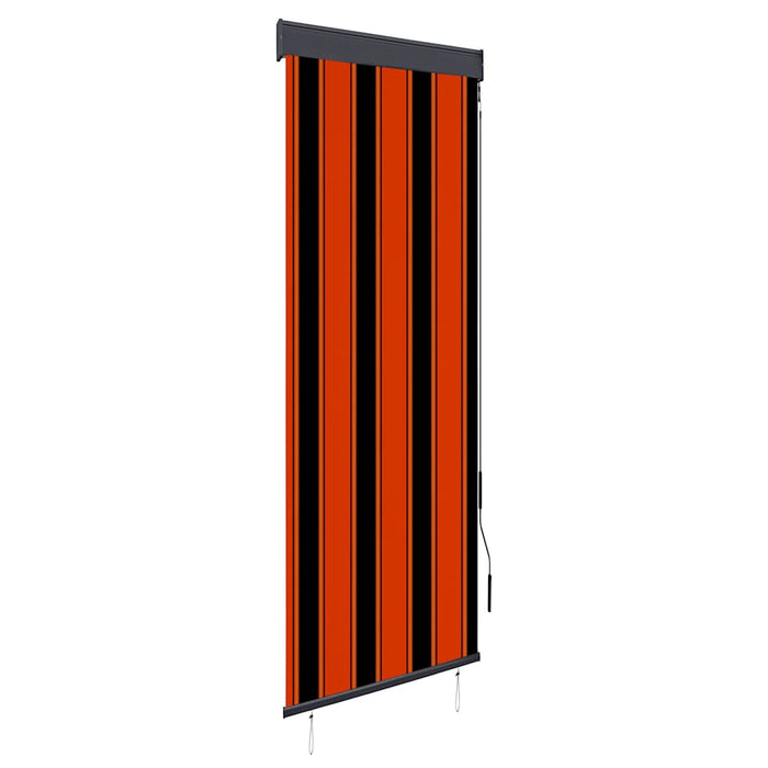 Jaluzea tip rulou de exterior, portocaliu și maro, 60 x 250 cm - WALTI WALTI