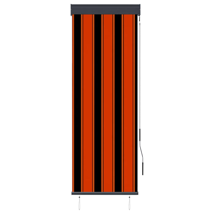 Jaluzea tip rulou de exterior, portocaliu și maro, 60 x 250 cm - WALTI WALTI