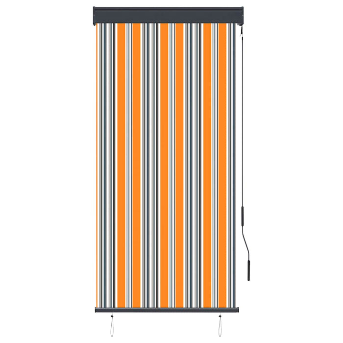Jaluzea tip rulou de exterior, galben și albastru, 80 x 250 cm - WALTI WALTI