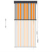 Jaluzea tip rulou de exterior, galben și albastru, 80 x 250 cm - WALTI WALTI
