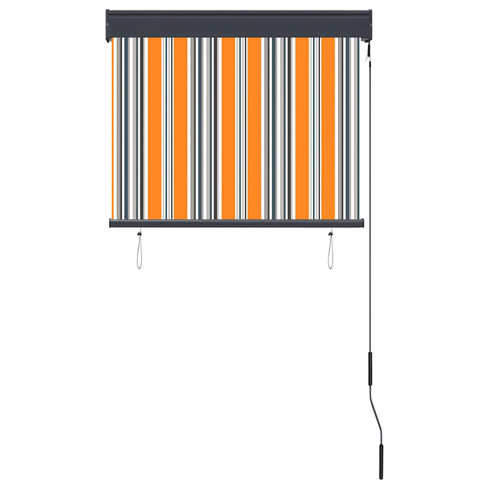 Jaluzea tip rulou de exterior, galben și albastru, 80 x 250 cm - WALTI WALTI