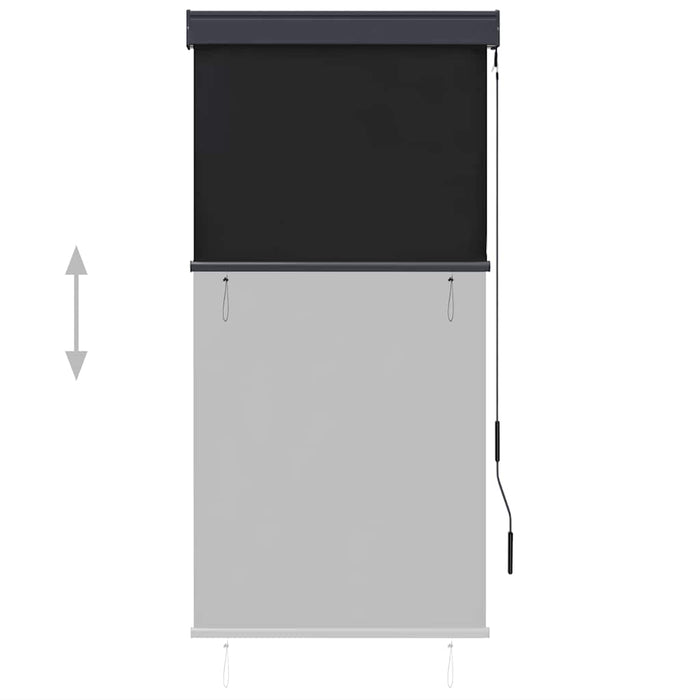 Jaluzea tip rulou de exterior, antracit, 80 x 250 cm - WALTI WALTI