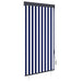 Jaluzea tip rulou de exterior, albastru și alb, 100 x 250 cm - WALTI WALTI