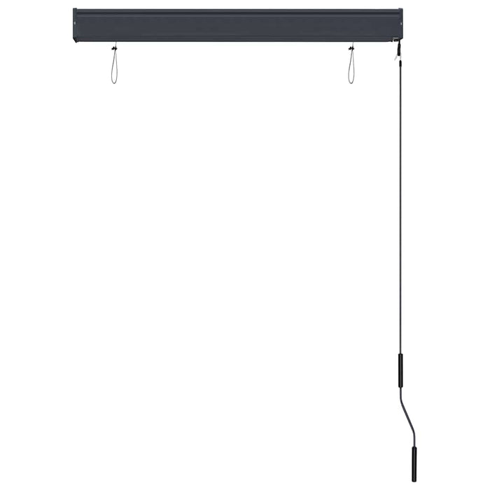 Jaluzea tip rulou de exterior, albastru și alb, 100 x 250 cm - WALTI WALTI