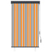 Jaluzea tip rulou de exterior, galben și albastru, 100 x 250 cm - WALTI WALTI