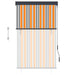 Jaluzea tip rulou de exterior, galben și albastru, 100 x 250 cm - WALTI WALTI
