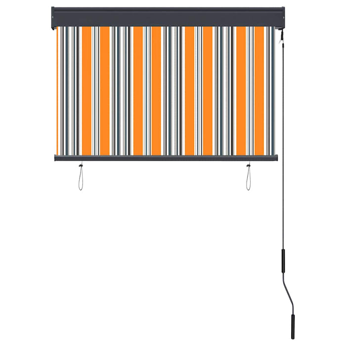 Jaluzea tip rulou de exterior, galben și albastru, 100 x 250 cm - WALTI WALTI