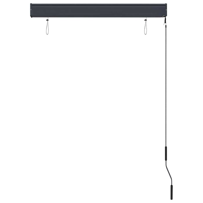 Jaluzea tip rulou de exterior, alb și portocaliu, 100 x 250 cm - WALTI WALTI