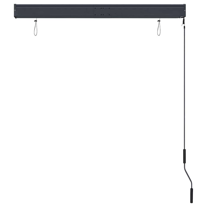 Jaluzea tip rulou de exterior, albastru și alb, 120 x 250 cm - WALTI WALTI