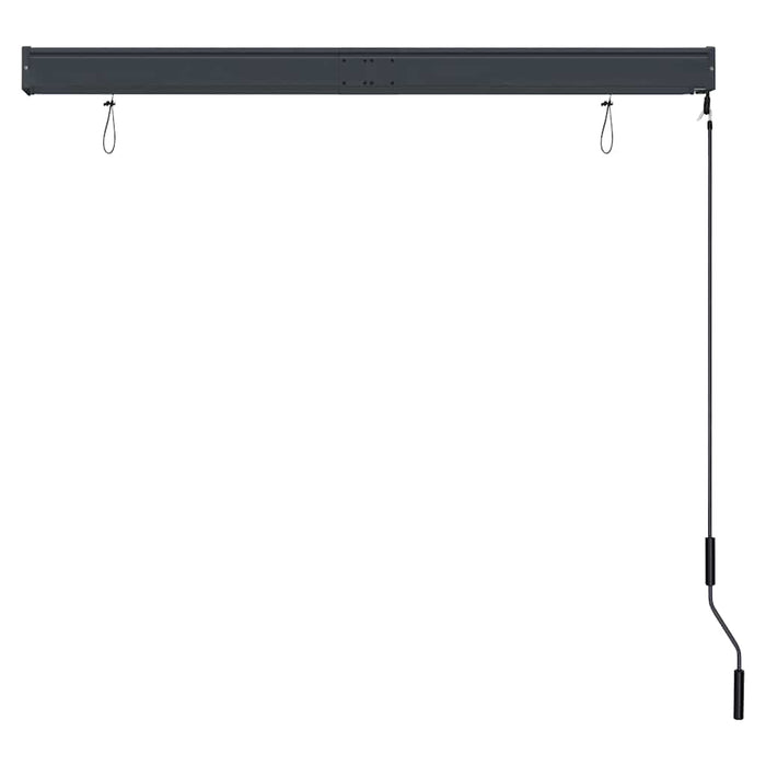 Jaluzea tip rulou de exterior, albastru și alb, 140 x 250 cm - WALTI WALTI
