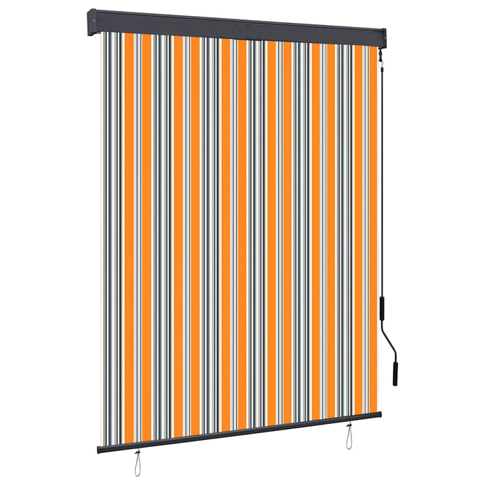 Jaluzea tip rulou de exterior, galben și albastru, 140 x 250 cm - WALTI WALTI