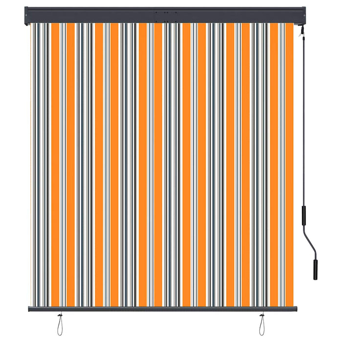 Jaluzea tip rulou de exterior, galben și albastru, 140 x 250 cm - WALTI WALTI